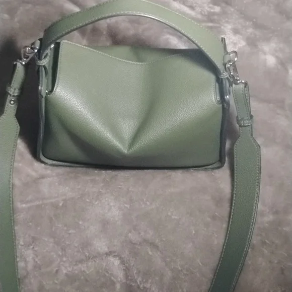 Horse Clementine Inspired Bag Gree Top Handle Cross. - Picture 2 of 4